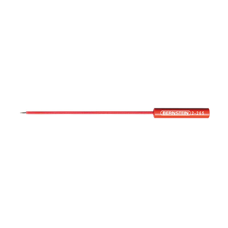 Bernstein Point Test Probe, 1 mm Tip, 30V ac, 4 mm Socket