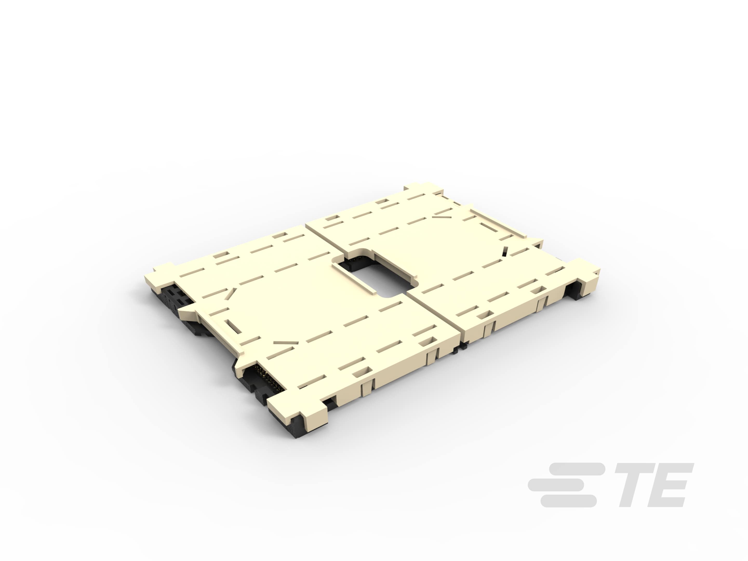 TE Connectivity 0.99 mm Pitch 3647 Way Board IC Socket