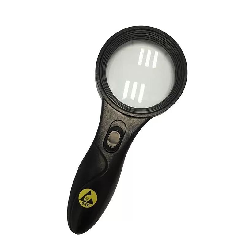 Bernstein Illuminated Magnifier, 5x x Magnification, 62 mm Diameter