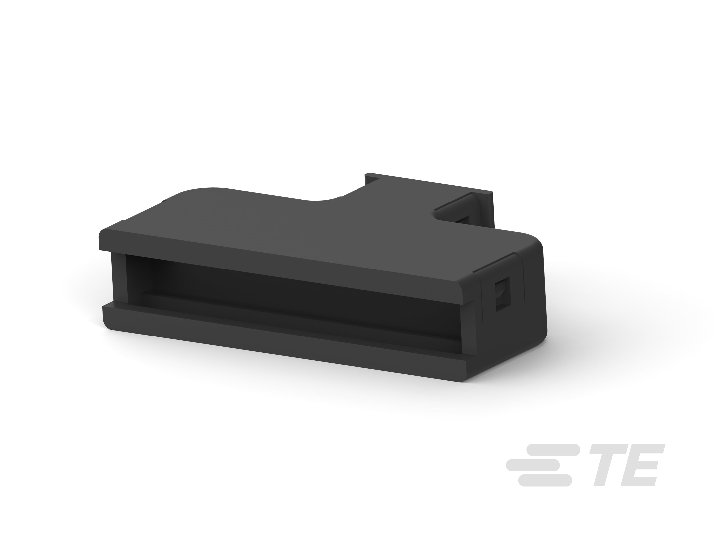 TE Connectivity 2-552 Series Horizontal D-Sub Backshell, 50 Way Strain Relief
