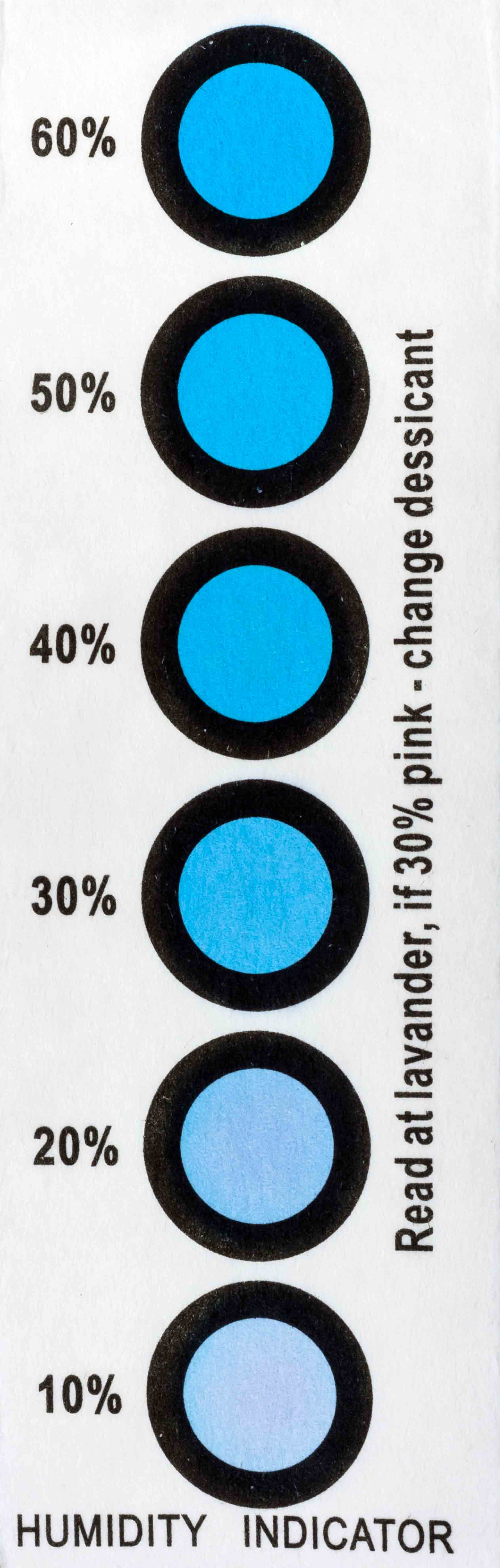 EUROSTAT Humidity Indicating Desiccator, 20-063, Molecular Sieve