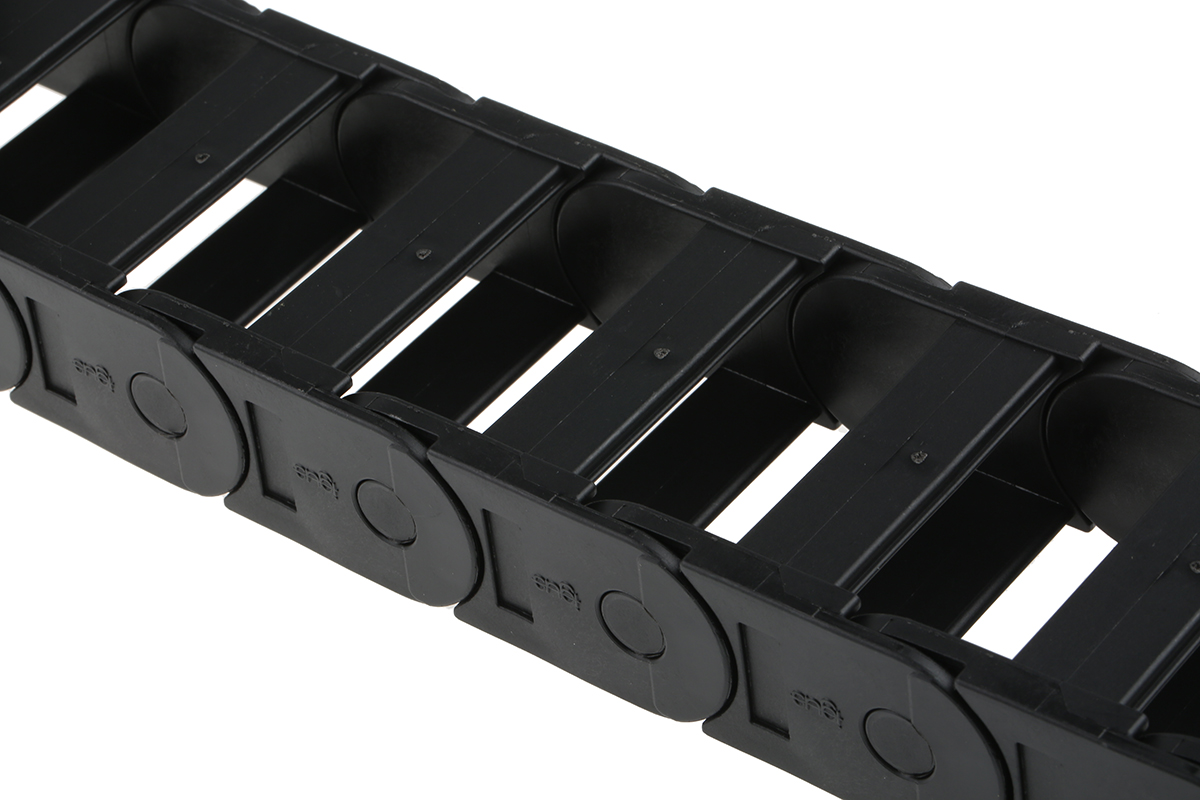 Igus e-chain Black, W73mm x D35 mm, L1 m, 75 mm Min. Bend Radius, Igumid G