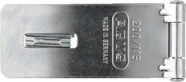 ABUS Steel Zinc Plated Hasp & Staple, 13.4 mm 47mm 115 mm