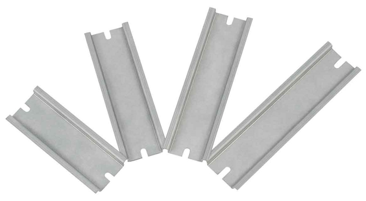 200-6730 RS PRO Unperforated DIN Rail, 135 mm x 35mm x 7.5 mm