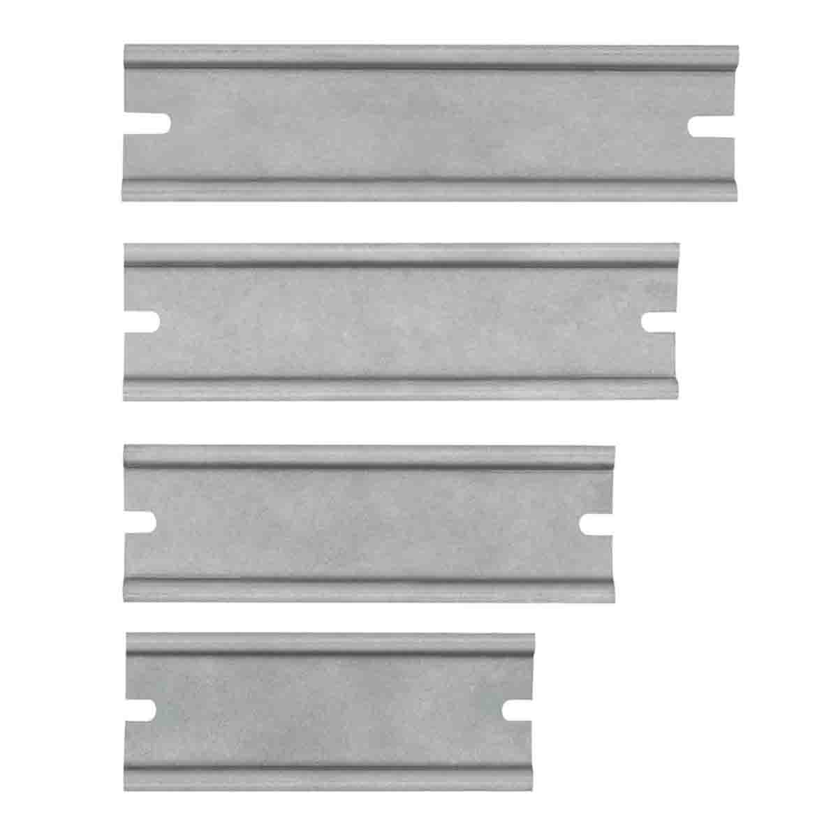 200-6730 RS PRO Unperforated DIN Rail, 135 mm x 35mm x 7.5 mm