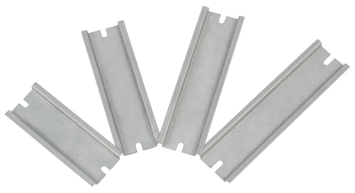200-6731 RS PRO Unperforated DIN Rail, 163 mm x 35mm x 7.5 mm