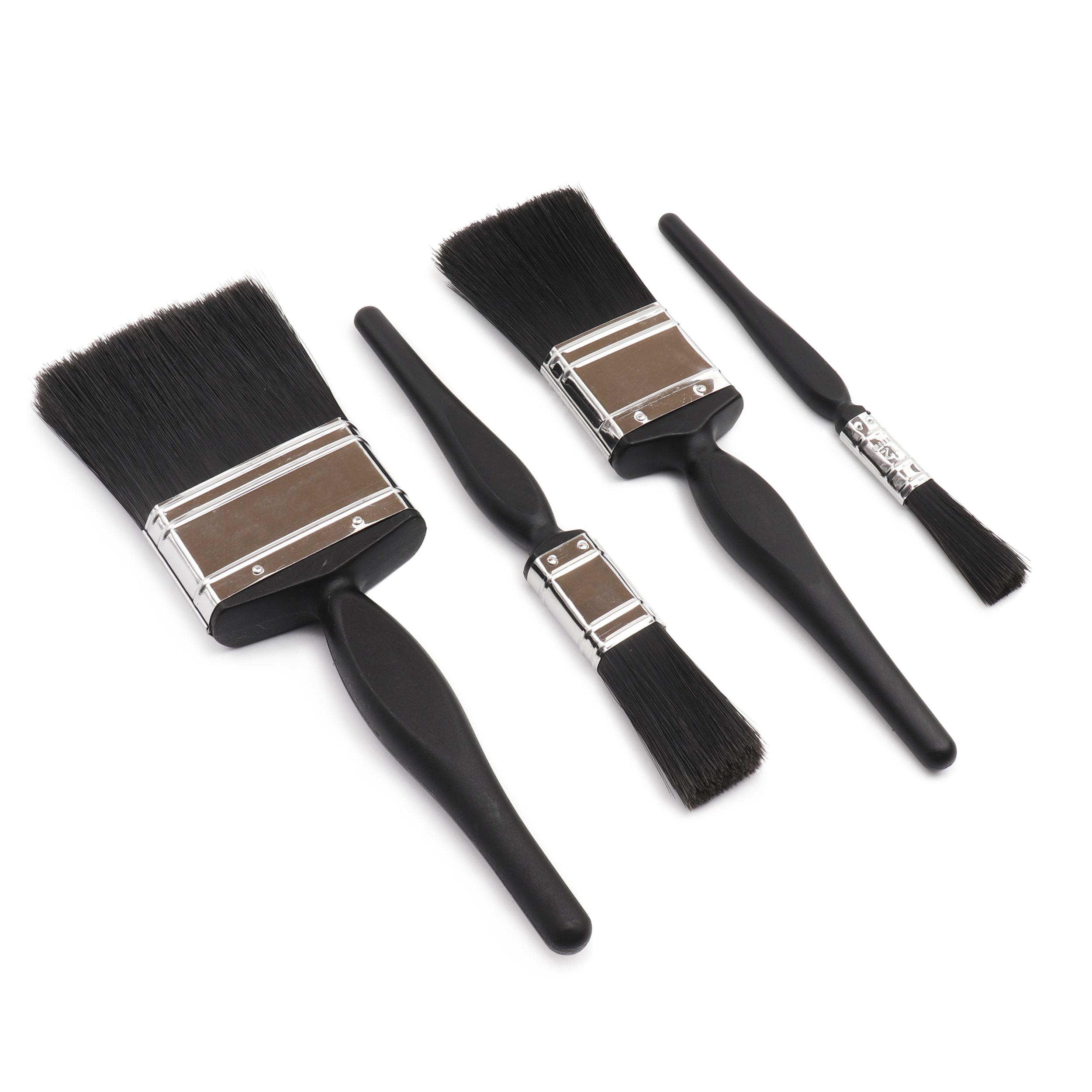 Cottam Mixed Synthetic Paint Brush Set with Flat Bristles