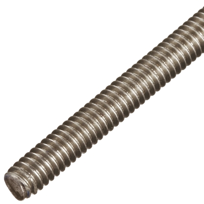 RS PRO Plain Stainless Steel Threaded Bar, M8, 1 m