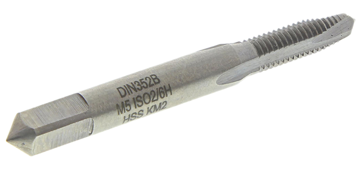 EVENTUS Threading Tap, M5 Thread, Metric Standard