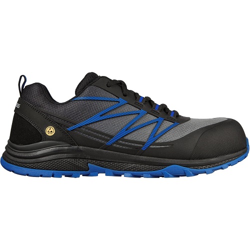 200046ec-bkbl Skechers Men's Black Composite Safety Trainer, UK 6, EU 39