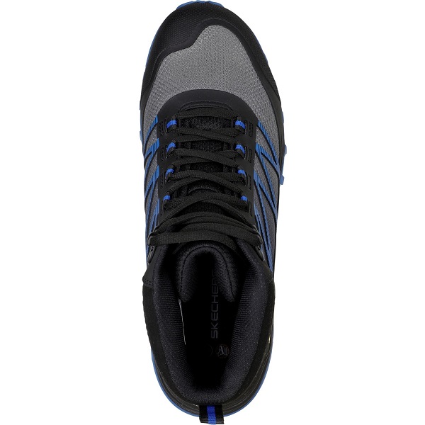 200047ec-bkbl Skechers Black, Blue Men's Safety Boots 8, EU 42 IEC 61340-4-3: 2018, EN ISO 20345:2011, BS EN 61340-5-1: 2016-BN