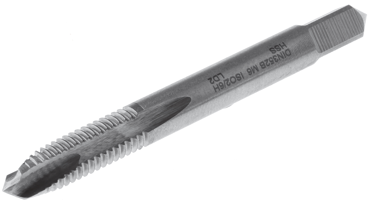 EVENTUS Threading Tap, M6 Thread, Metric Standard