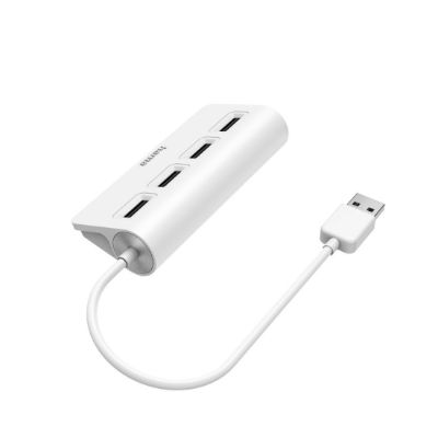200120 Hama 4 Port USB 2.0 USB Hub, USB Powered, 22 mm