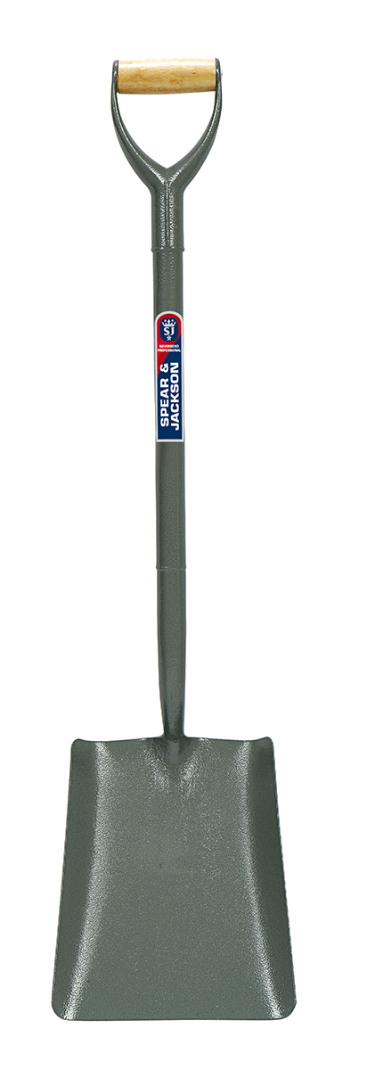 Spear & Jackson Square Shovel 710 mm Manganese, Carbon