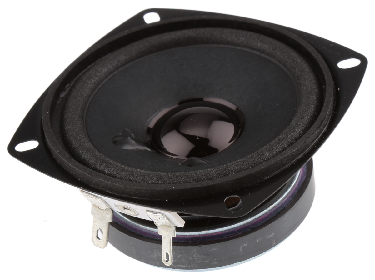 2007 Visaton 80 mm dia, 10W Full Range, 4 Ω, 130 Hz 20 kHz