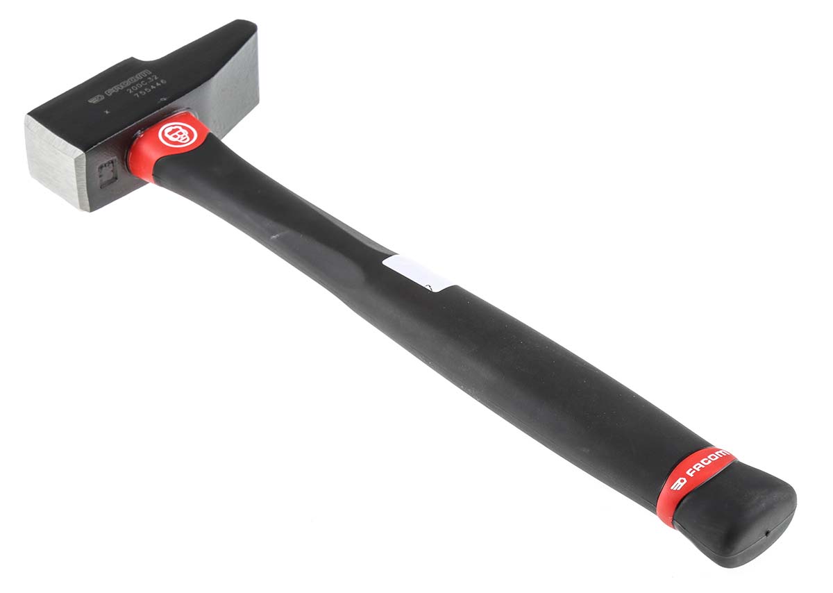200c32pf Facom Carbon Steel Head Engineer Hammer with Graphite Handle, 0.585 kg