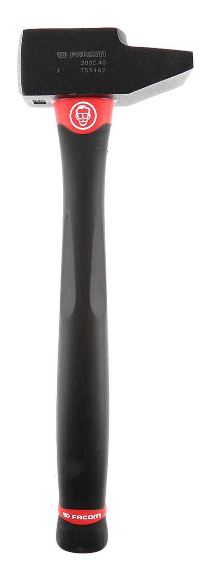 Facom Carbon Steel Head Engineer Hammer with Graphite Handle