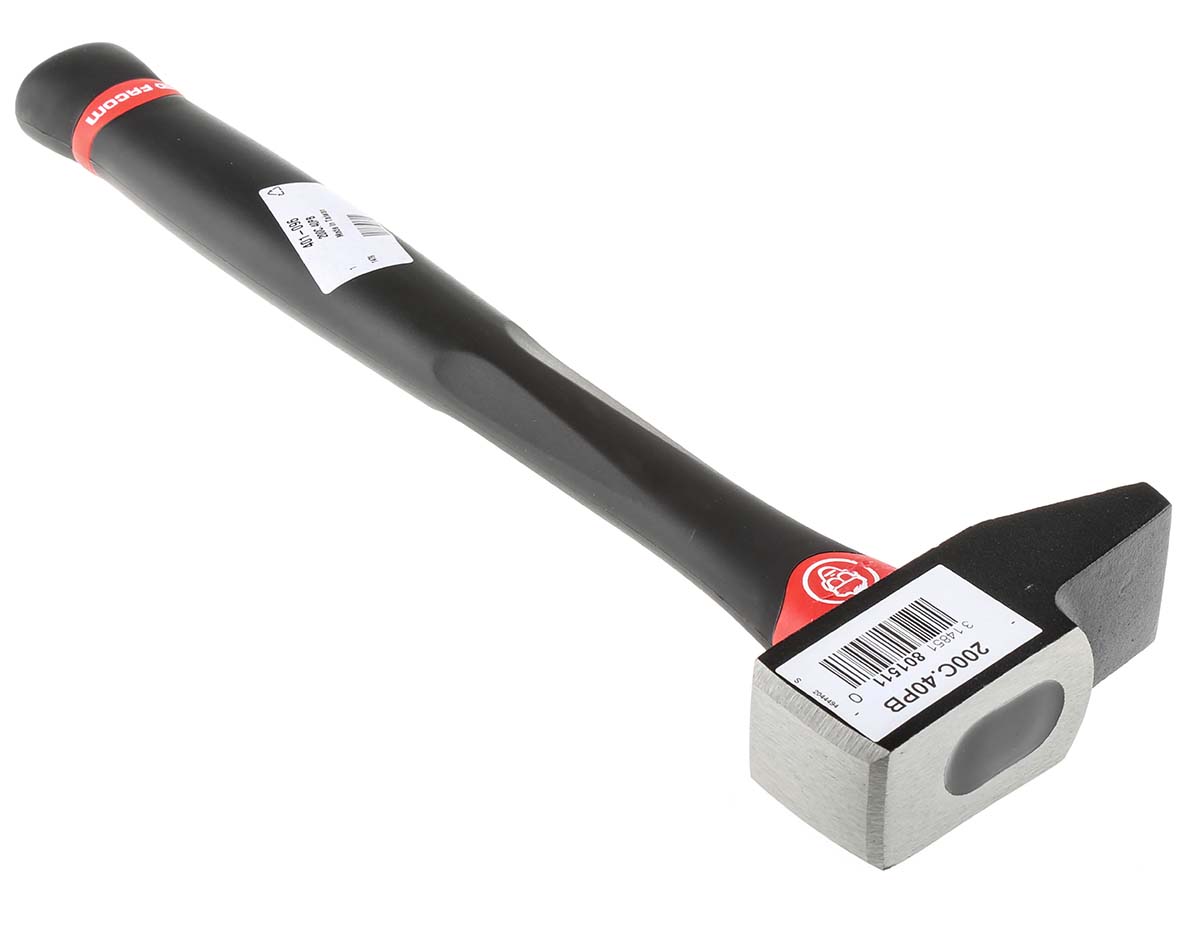 200c40pf Facom Carbon Steel Head Engineer Hammer with Graphite Handle