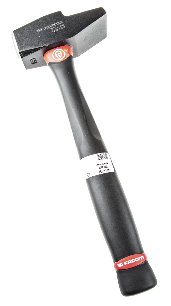 Facom Carbon Steel Head Engineer Hammer with Graphite Handle, 1.91 kg