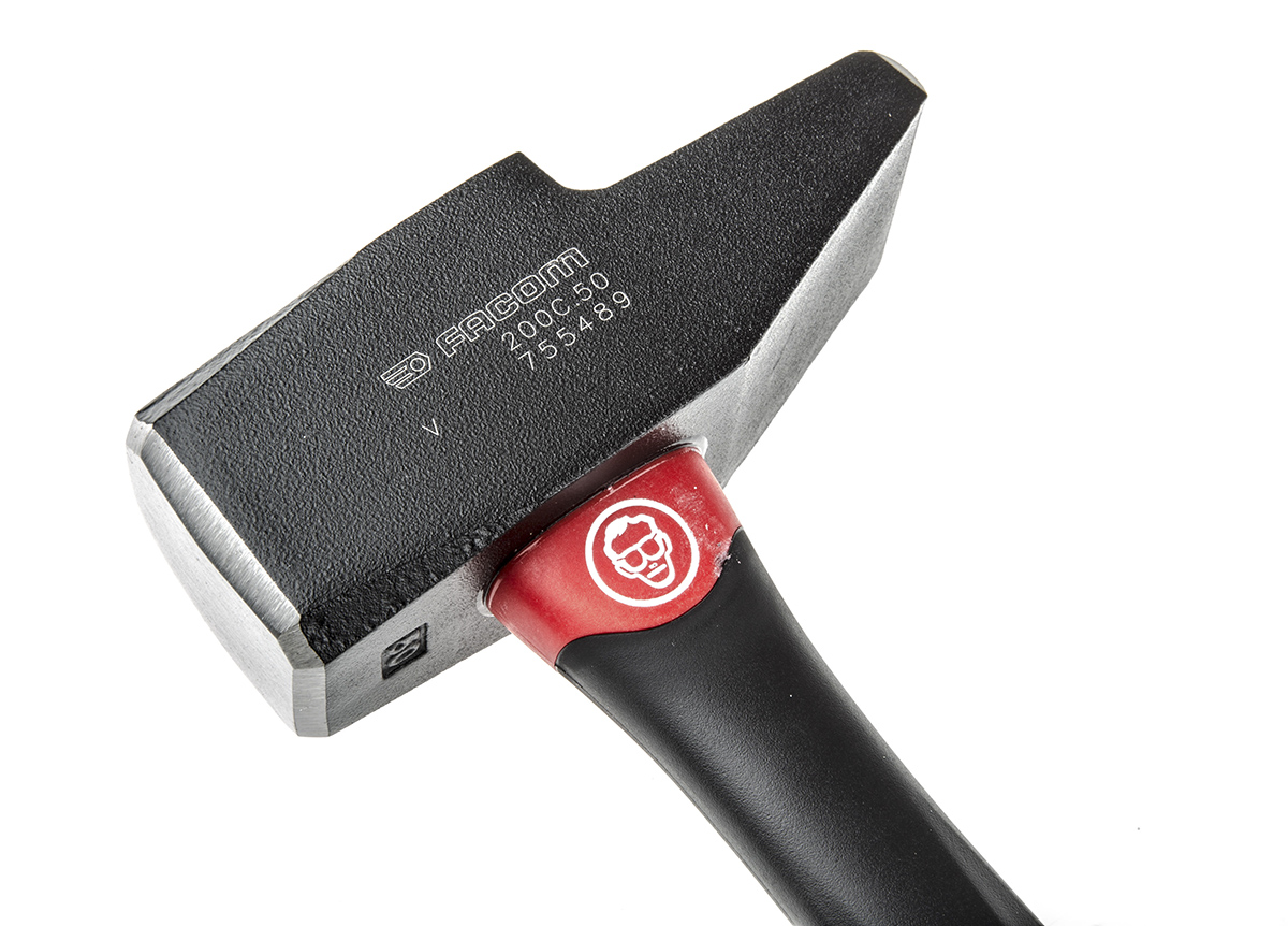 200c50pf Facom Carbon Steel Head Engineer Hammer with Graphite Handle, 1.91 kg
