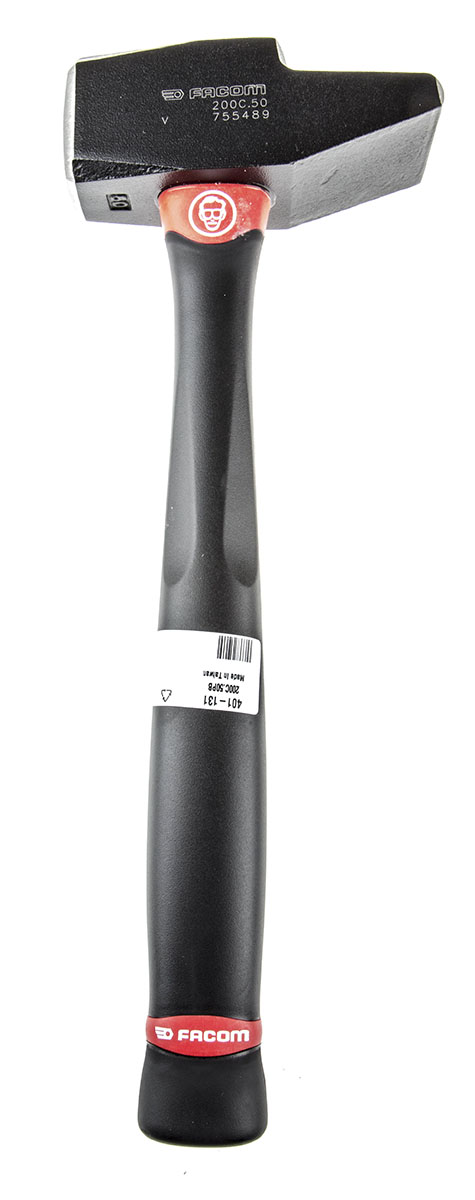 200c50pf Facom Carbon Steel Head Engineer Hammer with Graphite Handle, 1.91 kg