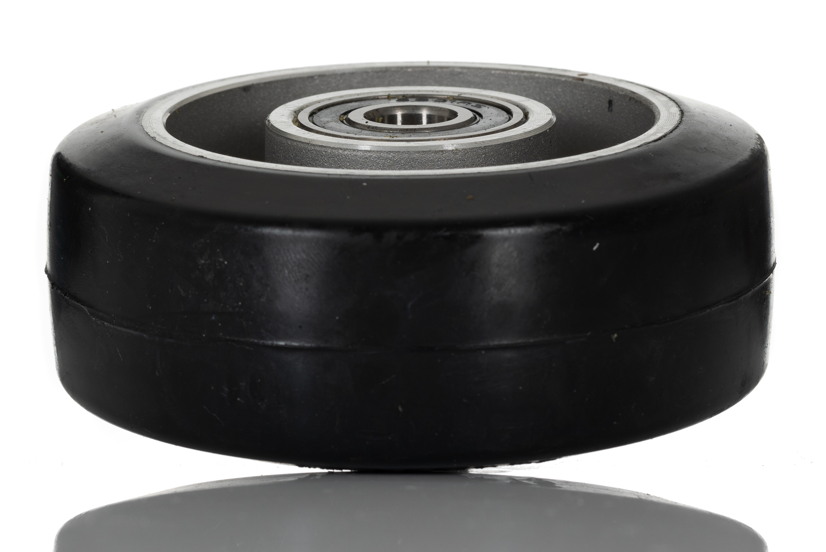 201-2768 RS PRO Black Rubber Trolley Wheel, 160 kg