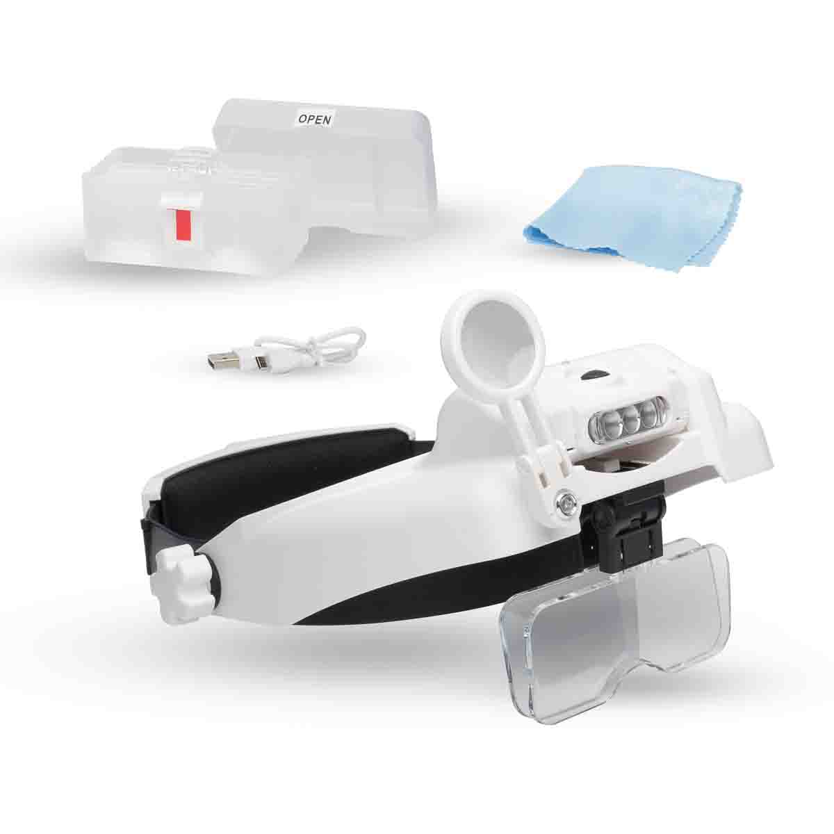 RS PRO Illuminated Magnifier, 13x x Magnification