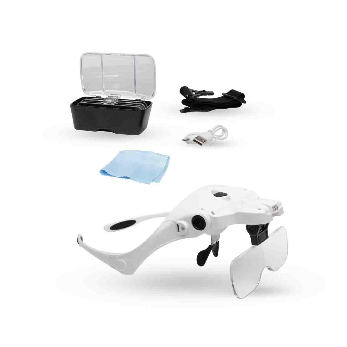 RS PRO Illuminated Magnifier, 3.5x x Magnification
