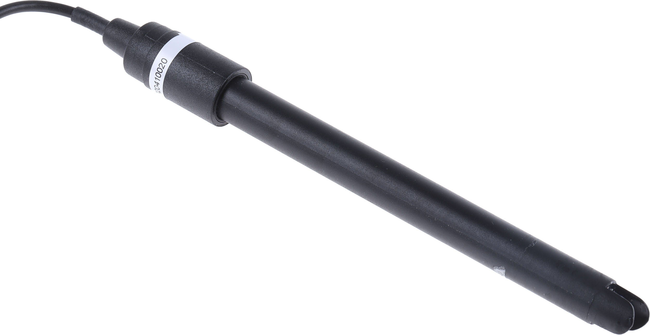 Jumo 201005/65-18-45-2000-76-120/000,837 Glass pH pH Analysis Electrode, 0 to 12 pH, BNC Interface