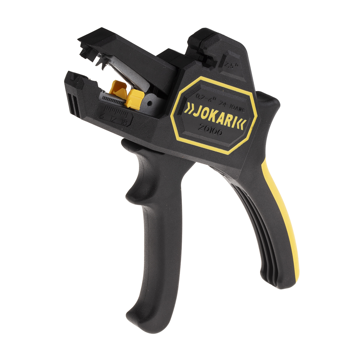 Jokari 20100 Series Single Core Wire Stripper, 6 to 18 mm, 6 mm Overall