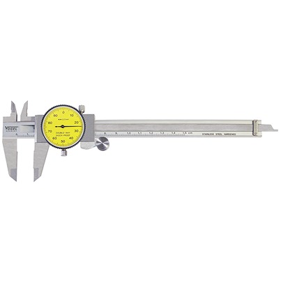 Vogel Callipers 150 mm 0.01 mm Resolution Dial, Metric