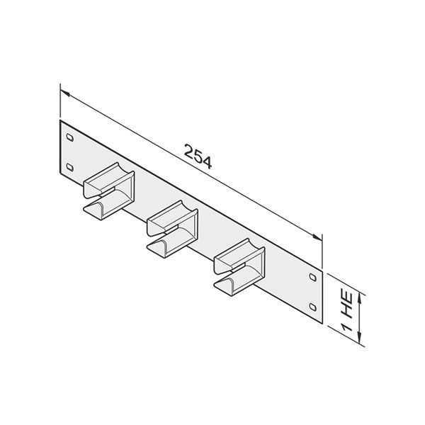 nVent SCHROFF Steel Rack Panel 254 mm 254mm