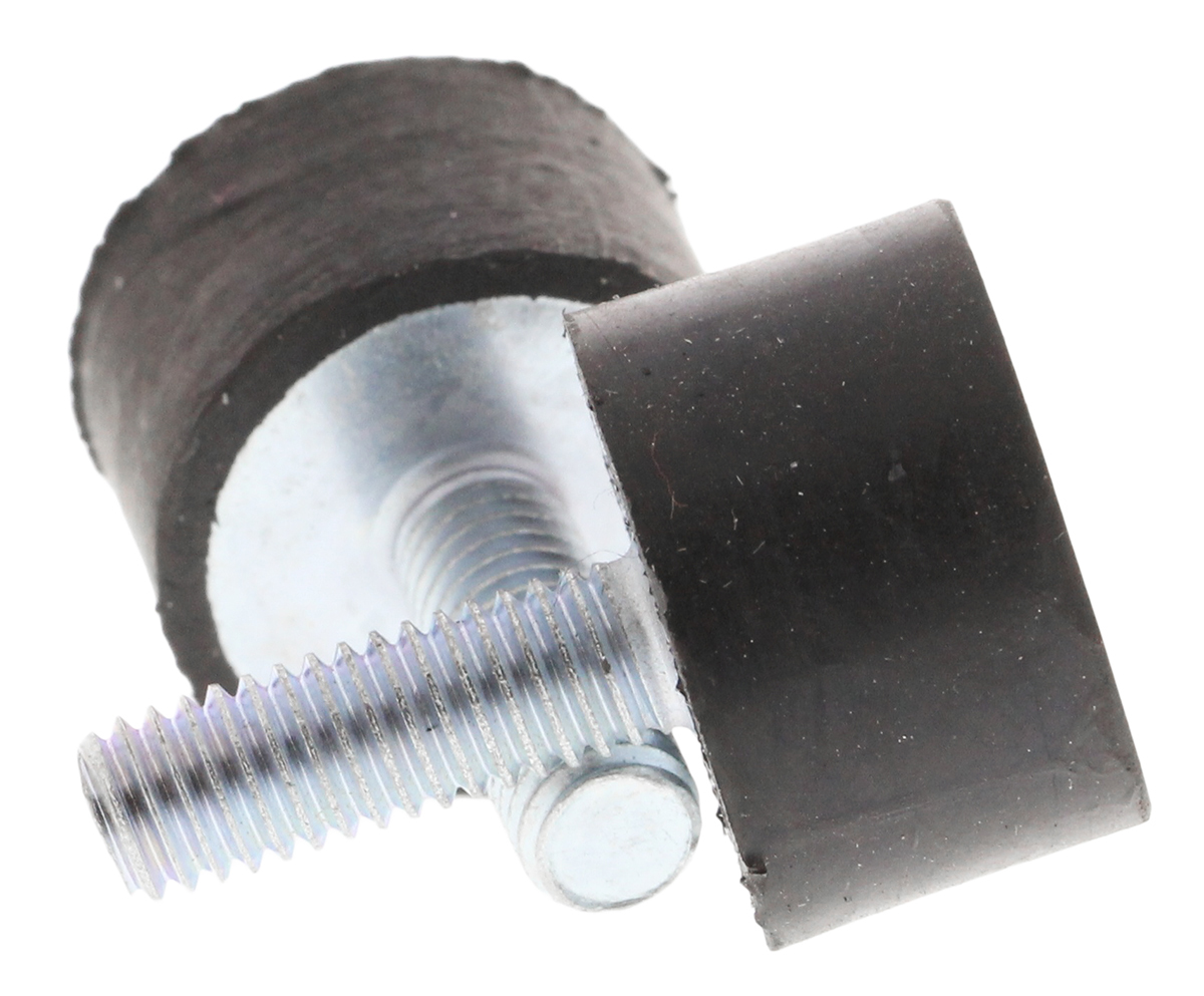 FIBET Fibet Cylindrical M6 x 18 mm Anti-Vibration Mount, Male Buffer Foot with 45.4 kg Compression Load