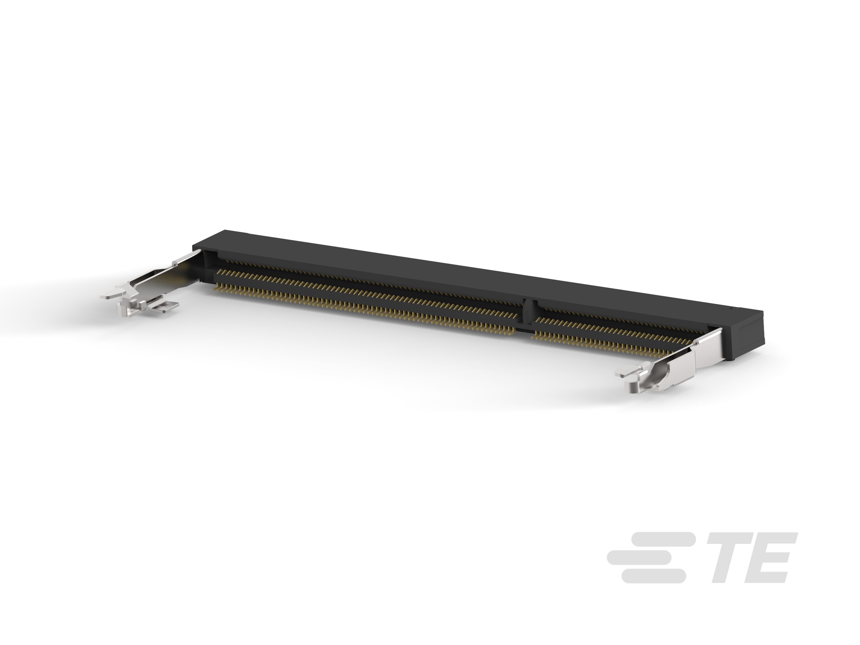 TE Connectivity 0.6 mm Pitch 204 Way, Right Angle Board Mount DDR3 DIMM Socket ,1.5V, 500mA