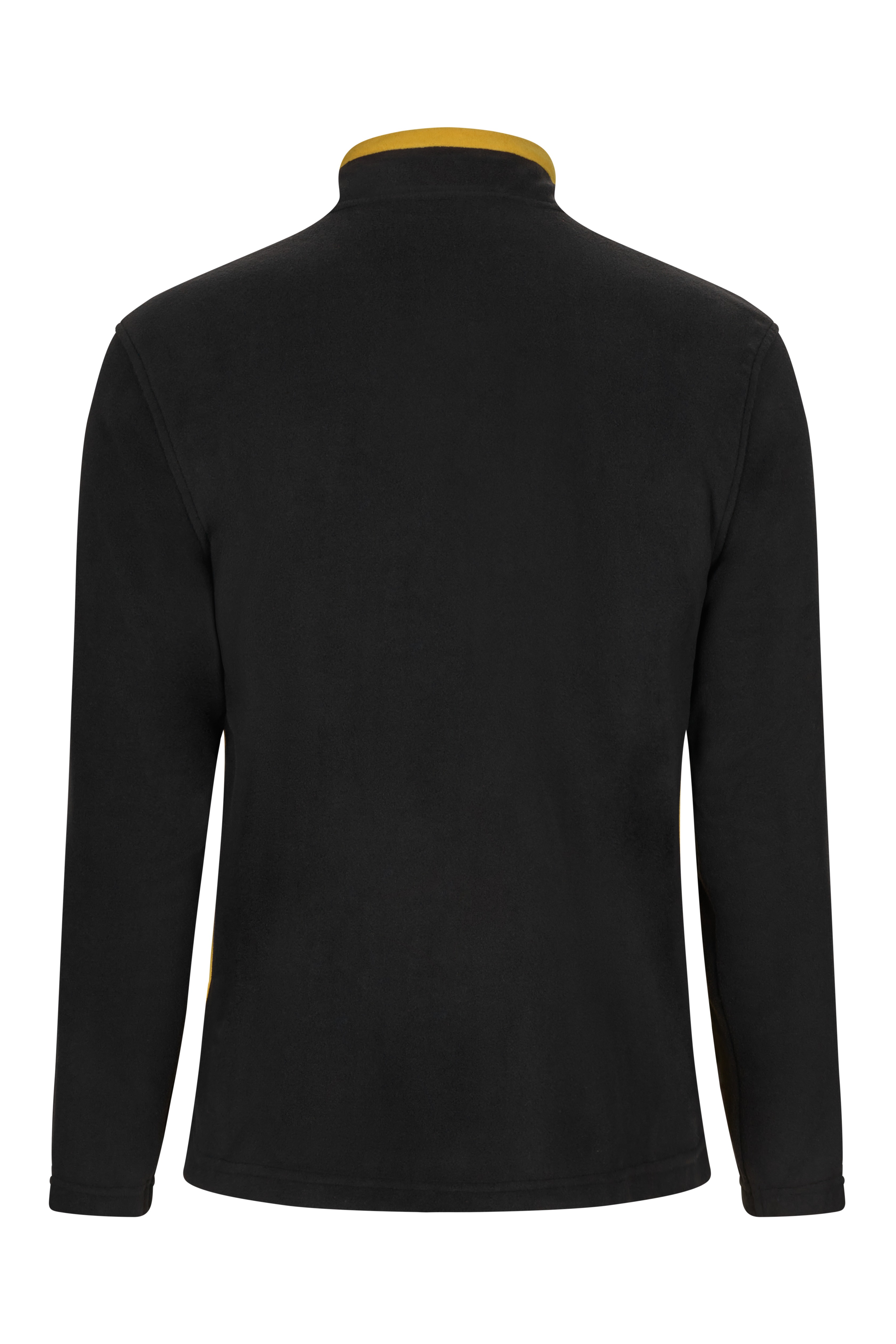 201504_0017_xs Velilla 201504 2 Black, Yellow Fleece Jacket Zip, XS 1 EA