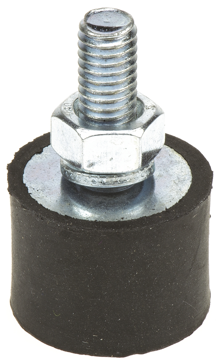 FIBET Fibet M6 x 18 mm Anti-Vibration Mount, Male to Female Bobbin with 23.4 daN Compression Load