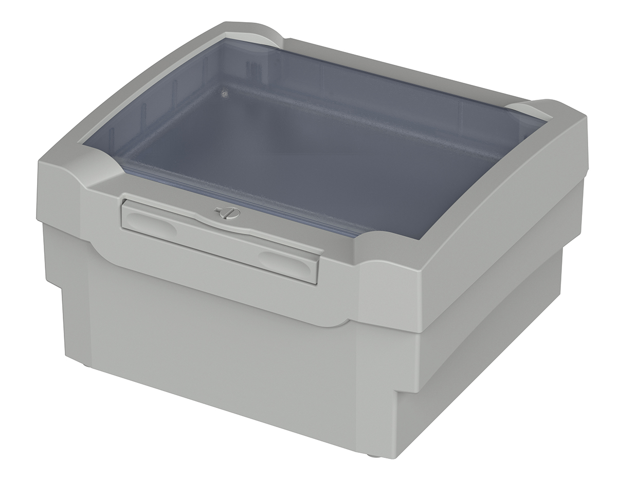 Bopla Bocard (Set) Series ABS Wall Box, IP65 Transparent Door, 179 mm x 199 mm x 106.5 mm