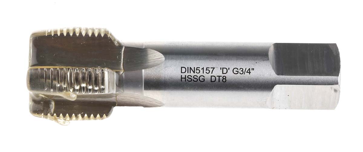 20185 EVENTUS Threading Tap, G 3/4 Thread, BSP Standard
