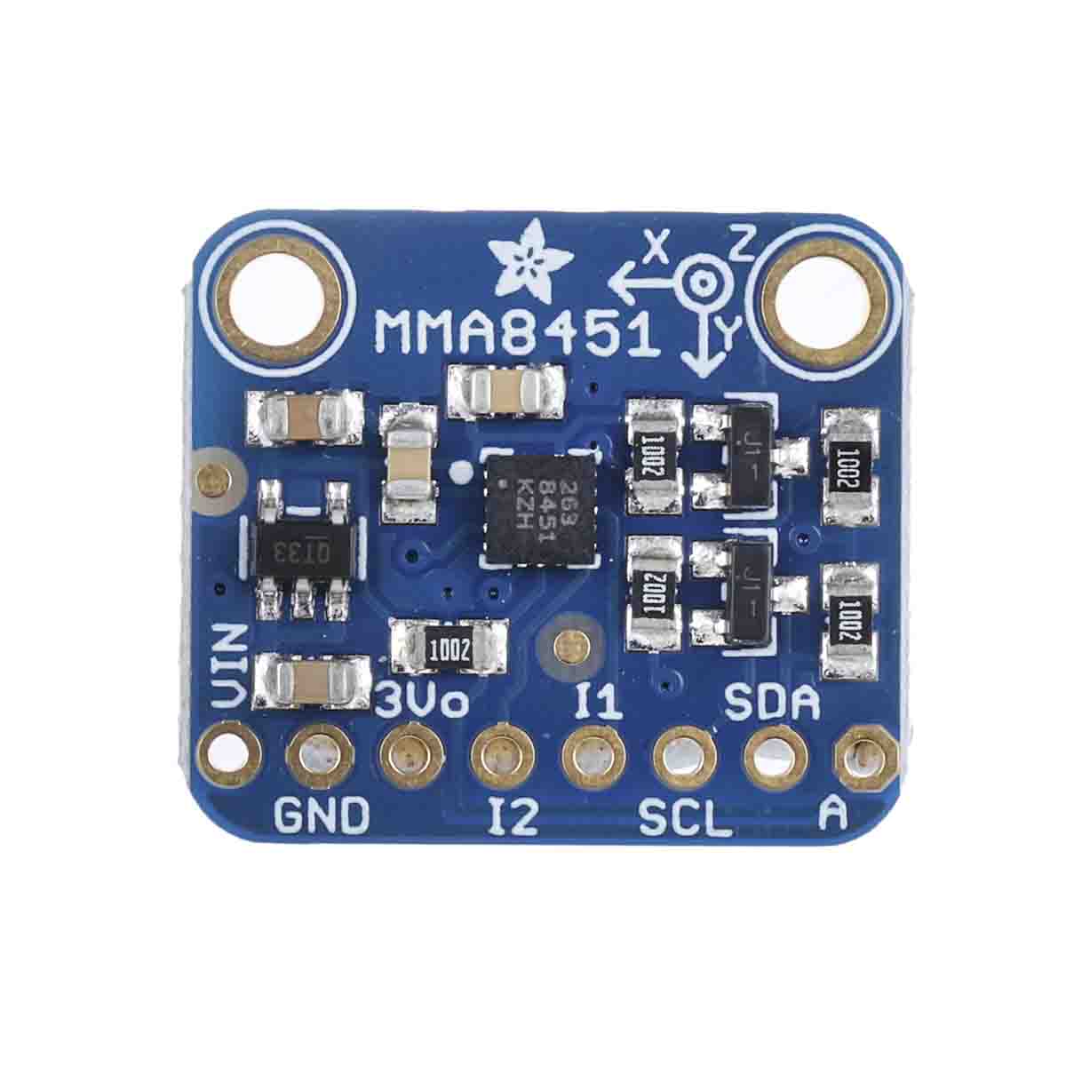 2019 ADAFRUIT INDUSTRIES 3 Axis Sensor 1.95 V 3.6V, I2C, Module, 16-Pin