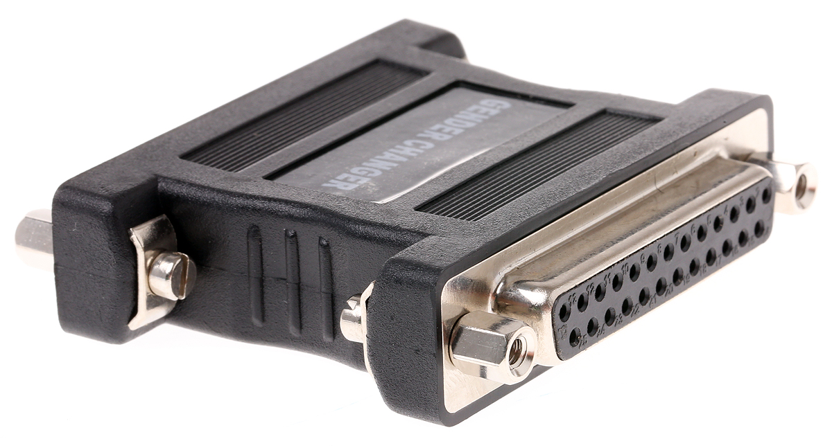 202-458 RS PRO D-Sub Adapter 25-Way D-Sub to Female Female 25 Way D-Sub Female Female