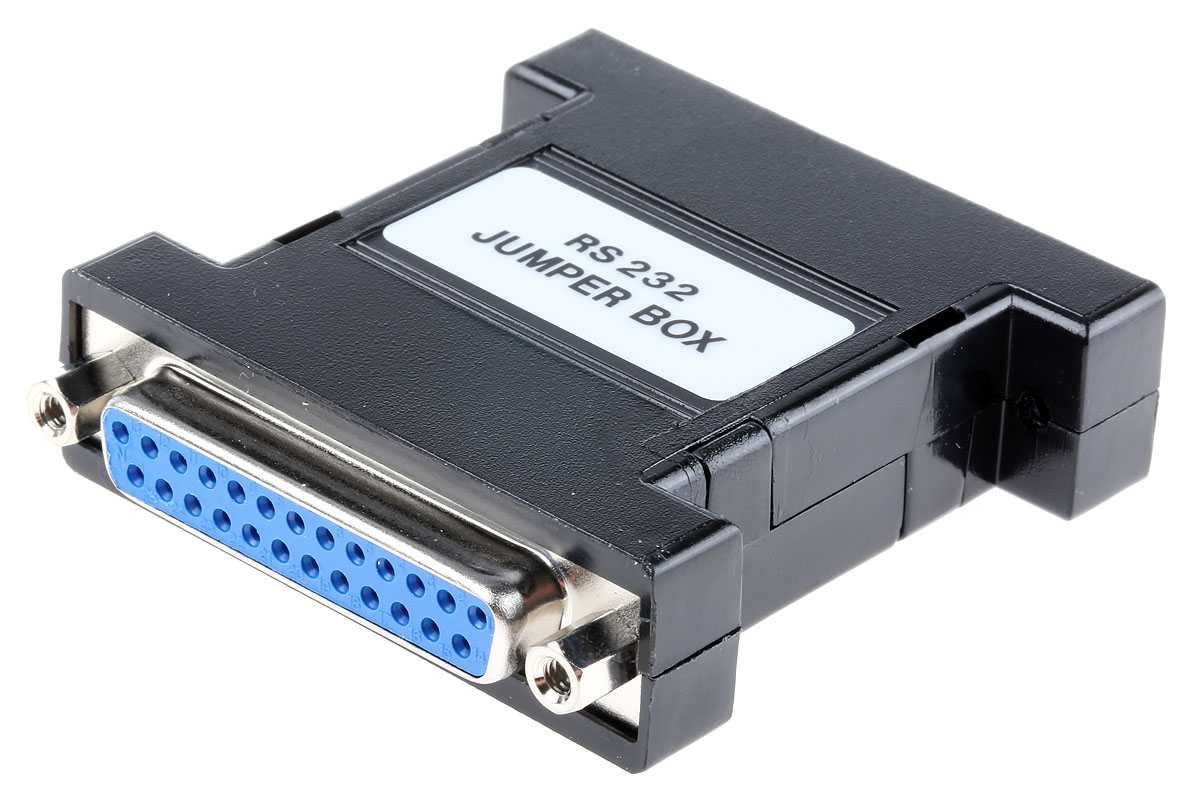 RS PRO D-Sub Adapter 25-Way D-Sub to Male Male 25 Way D-Sub Female Female