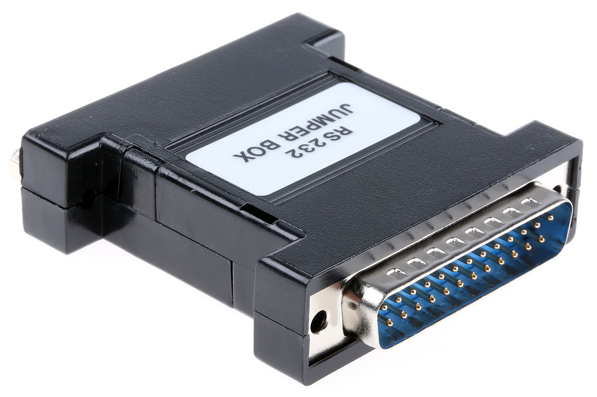 202-486 RS PRO D-Sub Adapter 25-Way D-Sub to Male Male 25 Way D-Sub Female Female