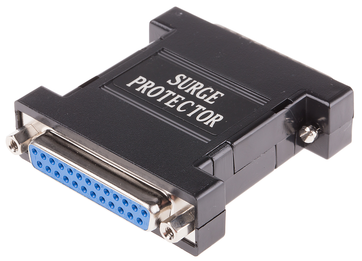 RS PRO D-Sub Adapter 25-Way D-Sub to Male Male 25 Way D-Sub Female Female