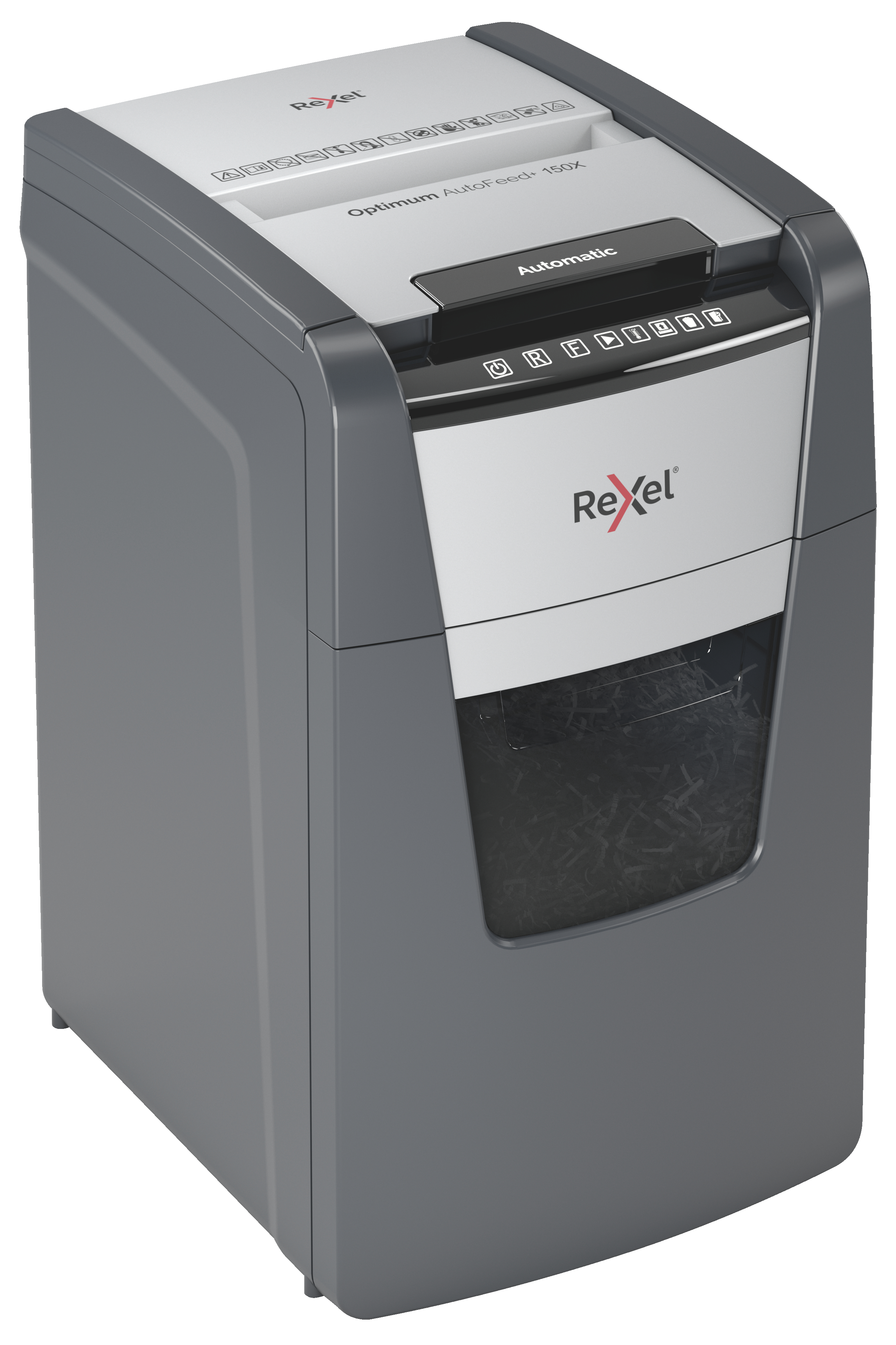 Rexel Optimum Auto+ Optimum Auto+ 150X 44 L Cross Paper Shredder