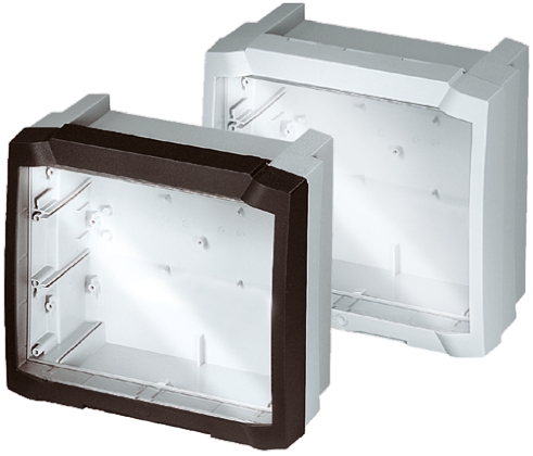 Bopla Bocard (Set) Series ABS Wall Box, IP65 Transparent Door, 204 mm x 229 mm x 116 mm