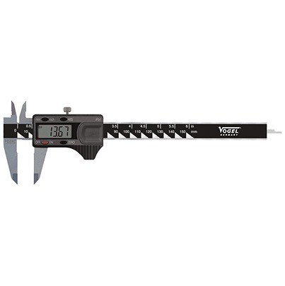 Vogel Callipers 150 mm 0.01 mm Resolution Digital, Metric
