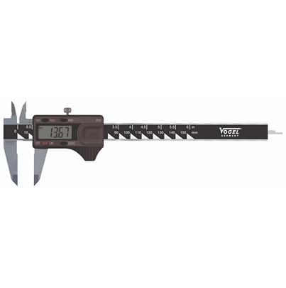 Vogel Callipers 200 mm 0.01 mm Resolution Digital, Metric