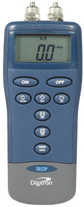 Digitron 2000P  Differential Digital Pressure Meter With 2 Pressure Port/s, Max Pressure Measurement 2 bar, RSCAL