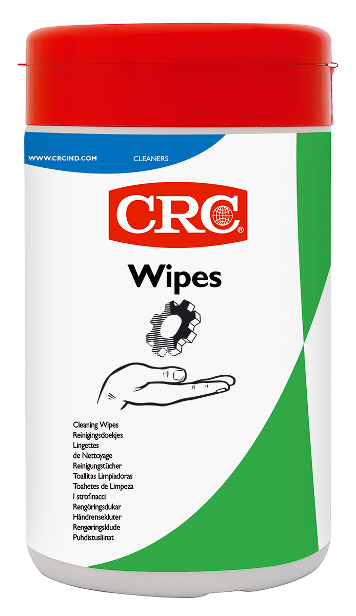 CRC Wipes IND Wet Multi-Purpose, Box of, 220 x 270 mm 50 Per Pack