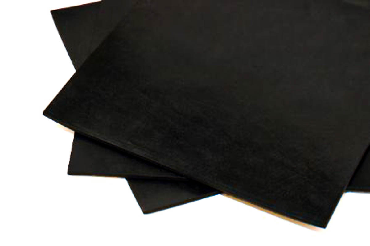 RS PRO Black Nitrile Rubber Sheet, 1.4 m x 1m x 6 mm, 12.5MPa, 110 °C